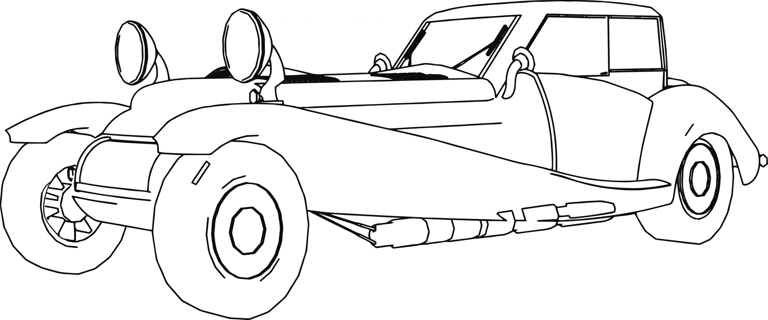 Printable Colouring Pages Cars Best Of