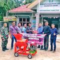 Warga Pemilik Ternak di Langkat Mendapat Bantuan Mesin Pencacah Rumput Seharga Ratusan Juta Rupiah Dari PT Rapala