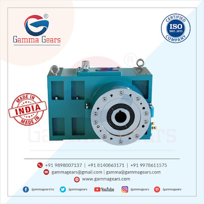 EXTRUDER DUTY HELICAL GEARBOX WITH UNIVERSAL MOUNTING TYPE GEARBOX MANUFACTURER