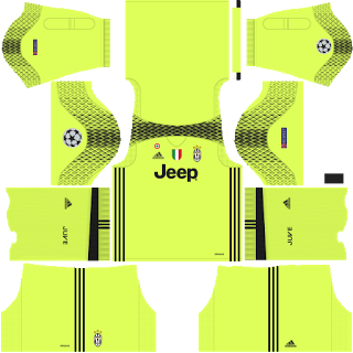 Kits Y Escudos Para Dlscom Juventus Uefa Champions League