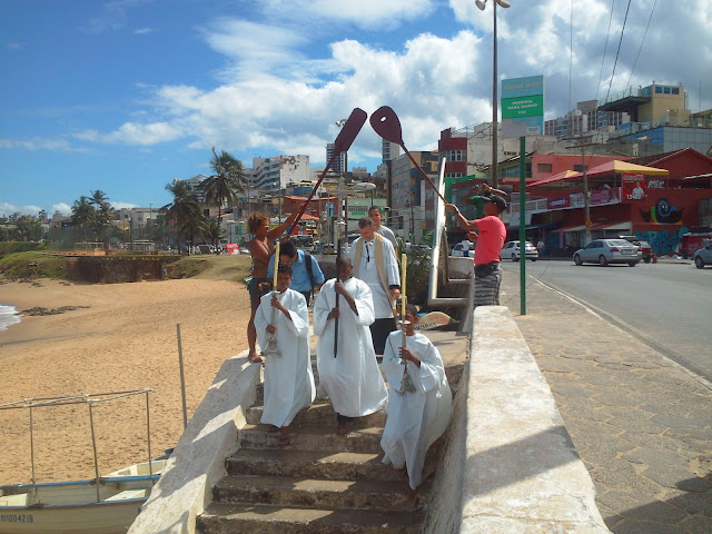 Mesmo sem os pescadores a procissão marítima de Santana foi realizada