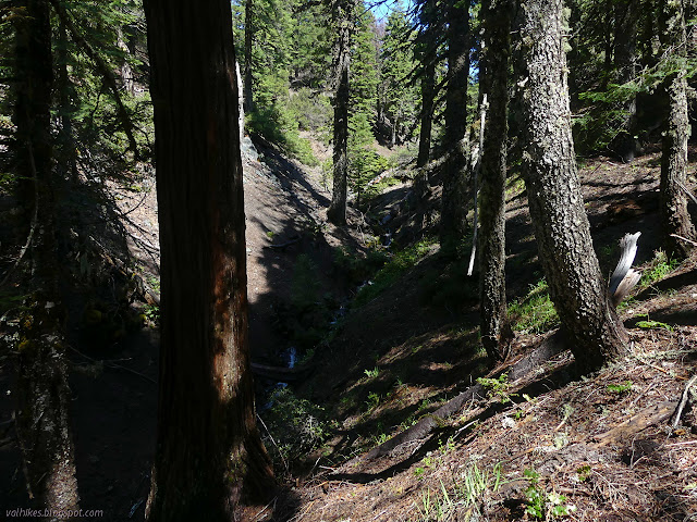 water at the camp site