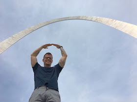 under the gateway arch