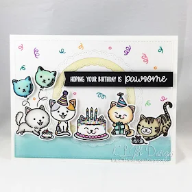 Sunny Studio Stamps: Purrfect Birthday Customer Card by Krysta
