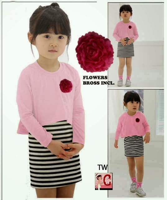  Foto  desain model  baju  anak perempuan model  korea  umur 6 