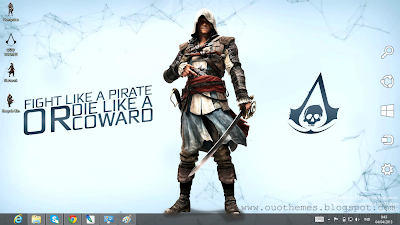 Assassin's Creed 4 Black Flag Theme For Windows 7 And 8