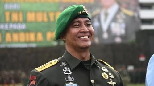 Foto: Jendral TNI Andika Prakasa. Di Bawah Kepemimpinan KSAD Jendral TNI Andika Prakasa , TNI AD Akan Merekrut 17.264 Prajurit.