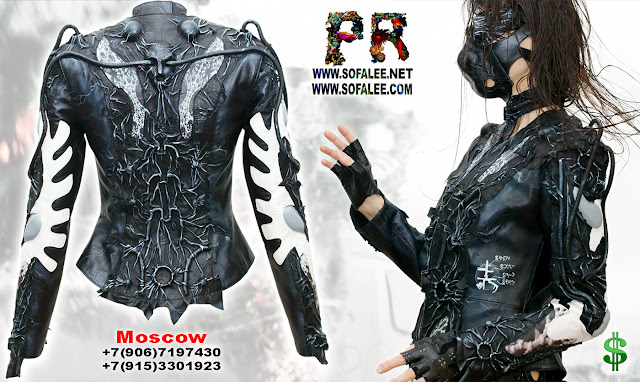 Cosmic fantastic style leather jackets