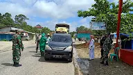 Putus Mata Rantai Covid-19, Kendaraan Yang Masuk Diperiksa