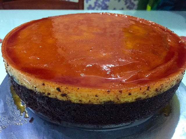 A RecipeTester: Kek Coklat Puding Karamel