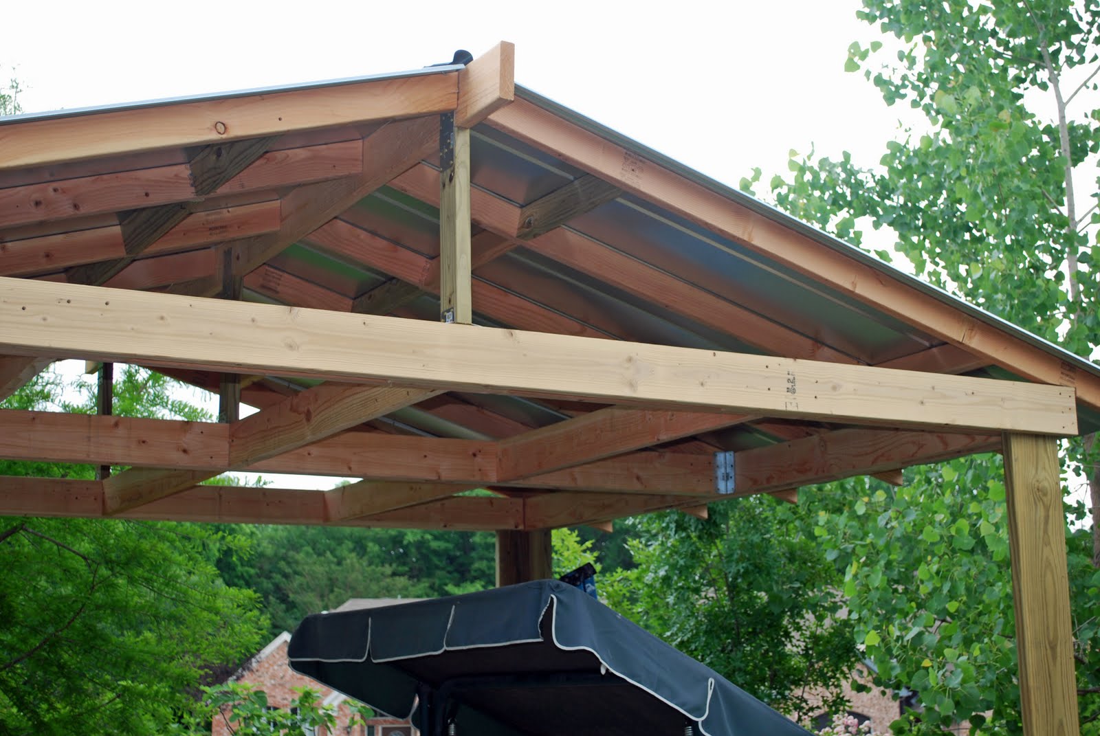 Hammered Out: New Covered Patio