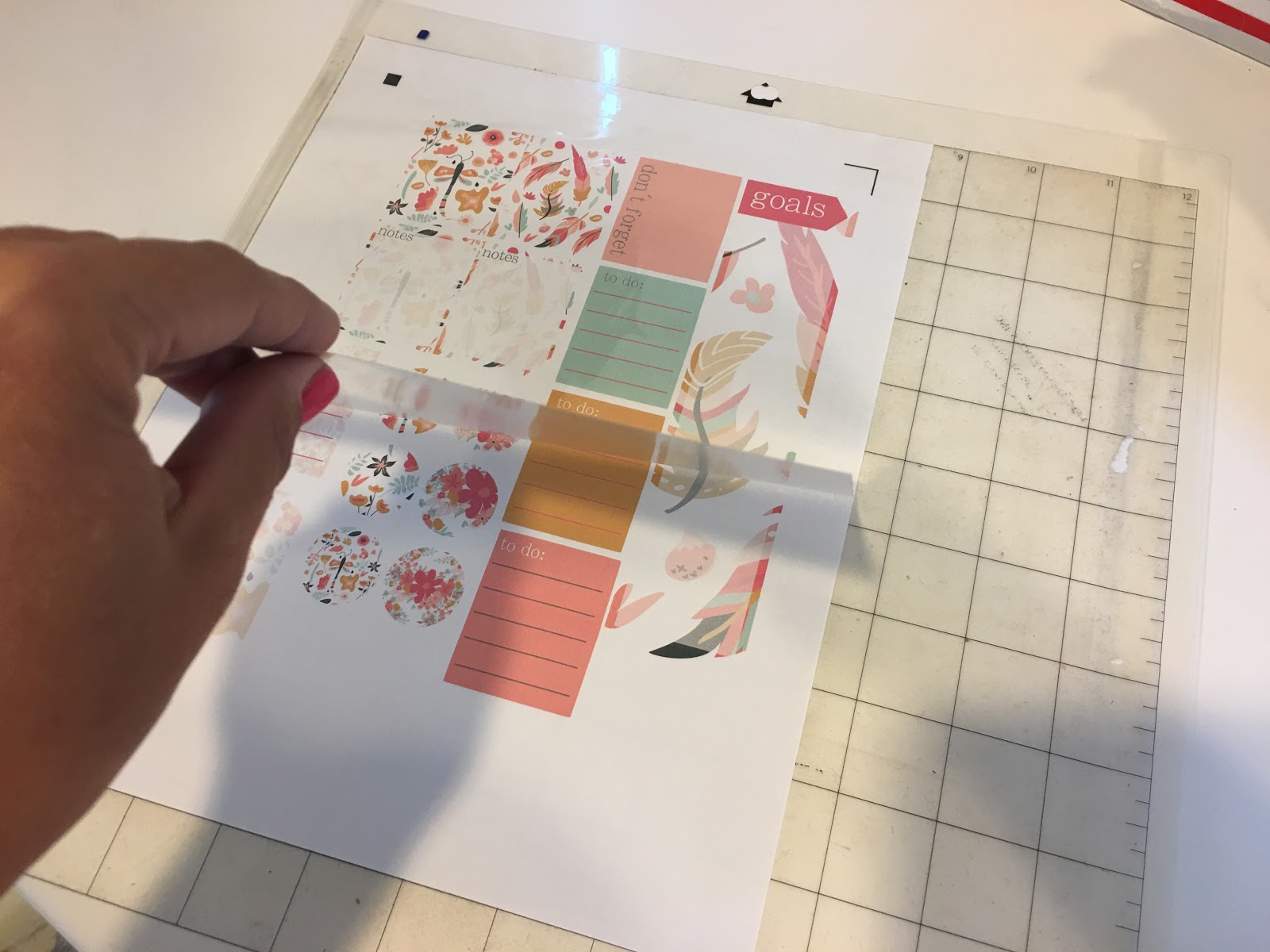 Dry Erase Laminated  Stickers  with Silhouette CAMEO Free 
