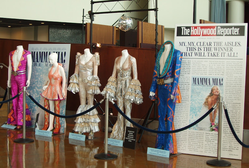 Dance finale cast costumes Mamma Mia The Movie