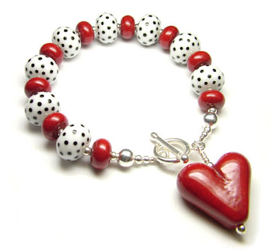 Lampwork Bead Bracelet