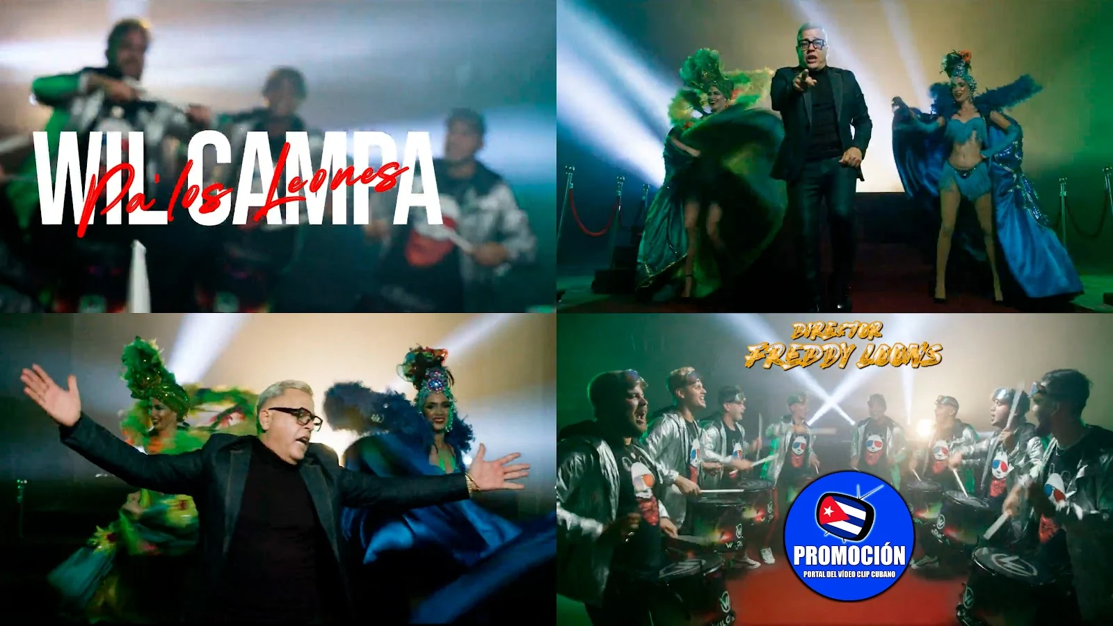 Wil Campa - ¨Pá los Leones¨ - Videoclip - Dir: Freddy Loons. Portal Del Vídeo Clip Cubano. Música popular bailable cubana. Son. Salsa. Timba. Cuba.