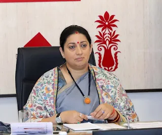 Union Minister Smriti Zubin Irani launches “Poshan Bhi, Padhai Bhi”