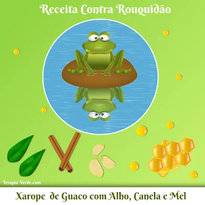 Receita Contra Rouquidão: Xarope de Guaco com Alho, Canela e Mel