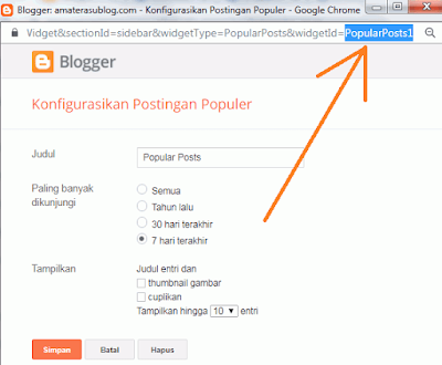 Tutorial Cara Membuat Scroll Box Pada Widget Blog