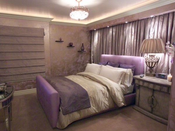 Home Arcitect Modern  Purple  Bedroom  Ideas 