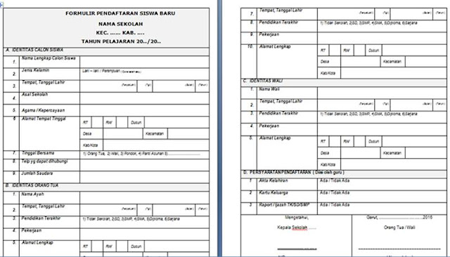 Dalam artikel ini kami akan membahas apa itu formulir registrasi siswa gres Contoh Formulir Pendaftaran Siswa Baru yang Baik