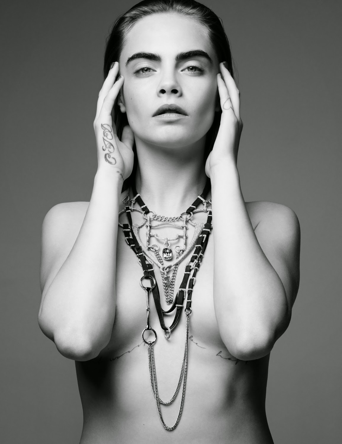 Cara Delevingne sexy model for Love magazine photoshoot