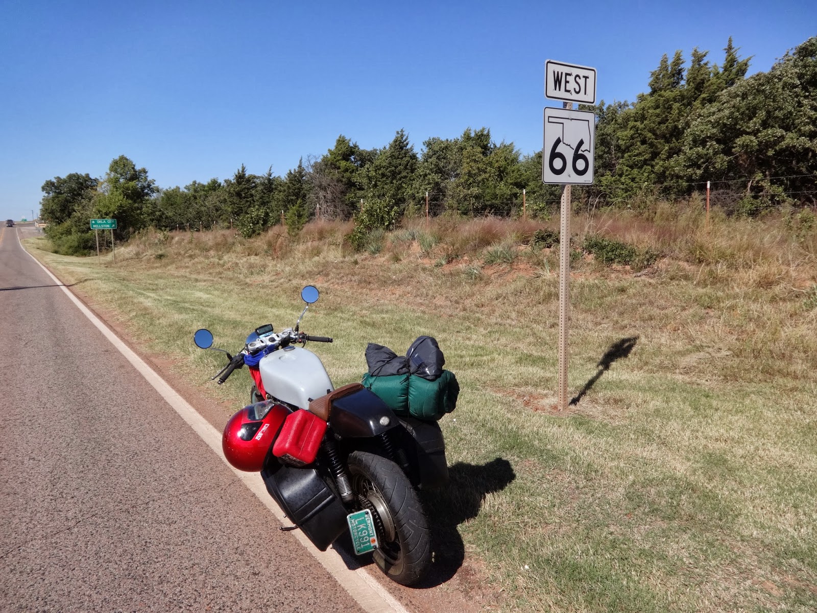 Cross Country Motorcycle Riding