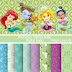 Kit digital Papeis Princesas Baby gratis