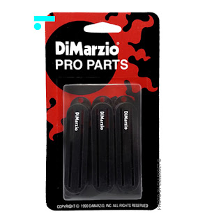 Dimarzio DM2002BK, Fast Track Pickup Cover - BLACK
