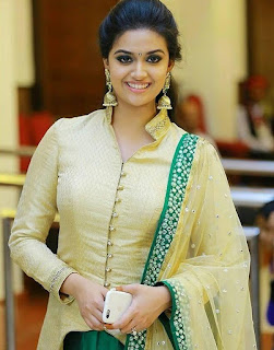 Keerthy Suresh with Cute and Lovely Smile