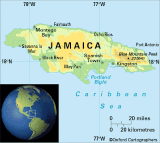 Map of Jamaica