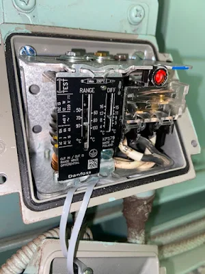 Тест на термостате Danfoss
