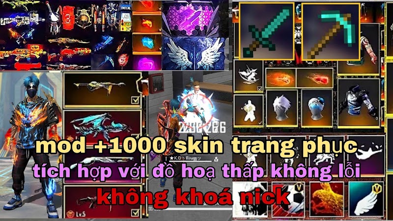 HƯỚNG DẪN MOD FULL ĐỒ VIP NAM NỮ V10 FREE FIRE MAX VÀ THƯỜNG VÀO TRẬN NHANH KHÔNG LỖI OB34