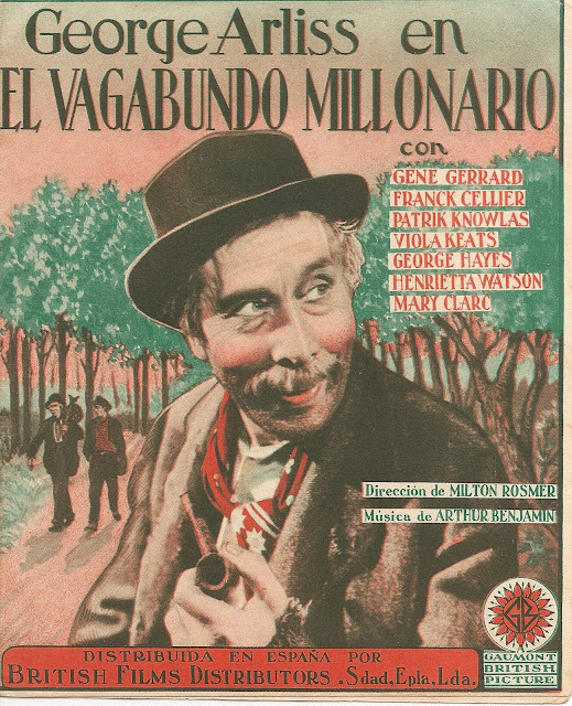 Programa de Cine - El Vagabundo Millonario (RAREZA) - George Arliss