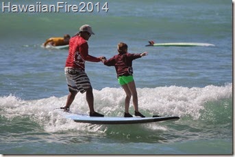 Hawaiian Fire Surf School