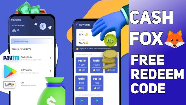  Cash Fox ऐप से Google Play रिडीम कोड कैसे कमाएं