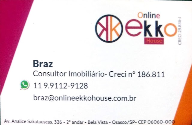 EKKO ONLINE consultor imobiliário