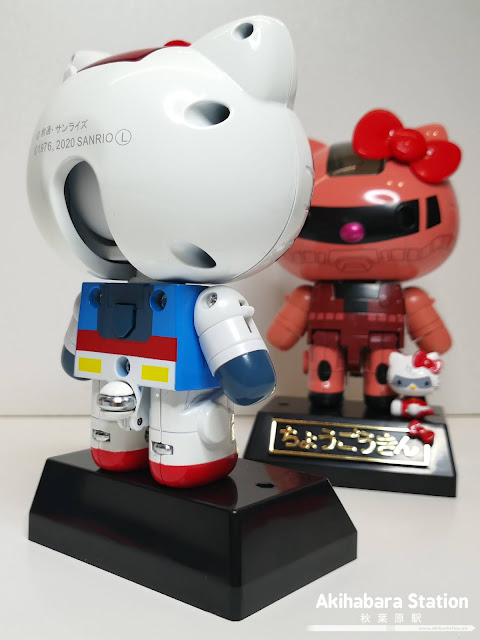 Figuras: Review de Chogokin Hello Kitty Gundam y Char's Zaku II - Tamashii Nations