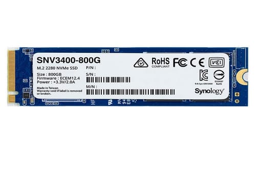 Synology M.2 2280 NVMe SSD SNV3400 800GB