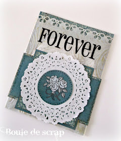 SRM Stickers Blog - Doily Cards by Angélique - #card #love #wedding #stickers #glassine bags #embossed