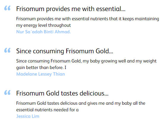 susu frisomum gold untuk ibu hamil