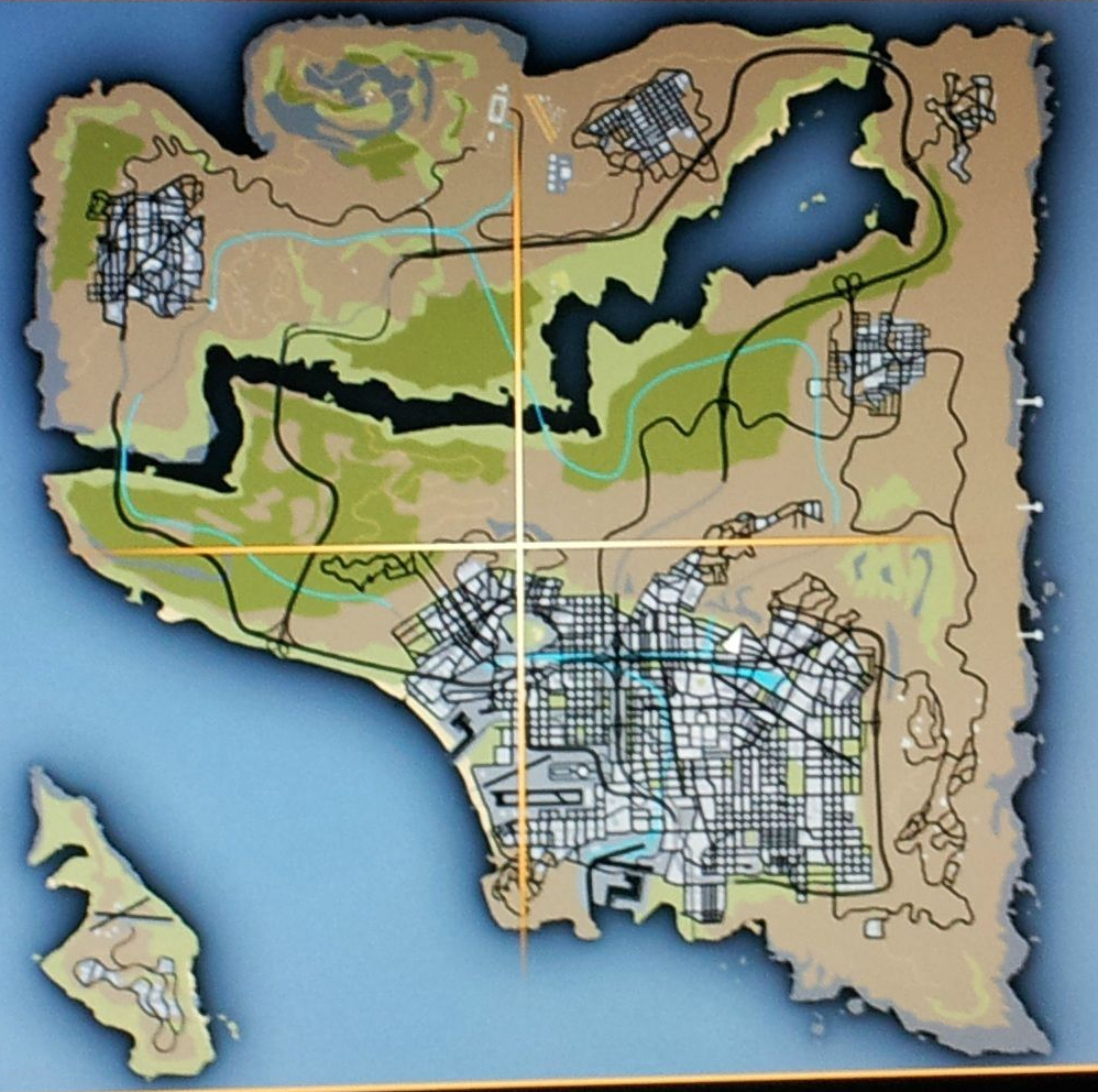 Download image Gta 5 Map PC, Android, iPhone and iPad. Wallpapers and ...