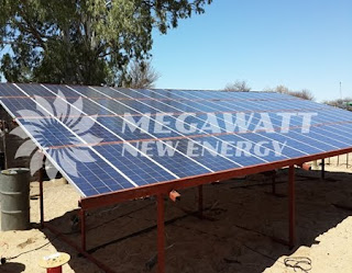 4KW Solar powered water pump in Botswana