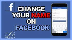 how to change name on facebook