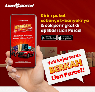 cek poin program Berkah Lion Parcel di aplikasinya