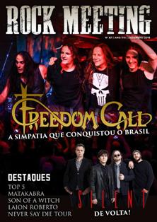 Rock Meeting 87 - Dezembro 2016 | TRUE PDF | Mensile | Musica | Metal | Rock | Recensioni
Rock Meeting é una revista digital criada em 2009 com o objetivo de movimentar a cena de Rock underground de Alagoas. Atualmente, é conhecida nacional e internacionalmente.