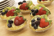 Ricotta Fruit Tartlets