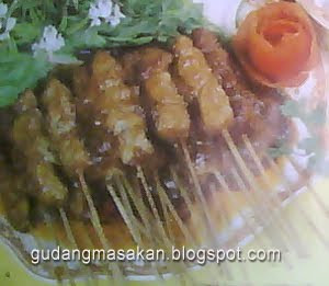 Resep Masakan Sate Tepung Terigu