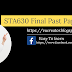 Final TERM Exams STA630 past papers in maga file || Papers + Quizzes + Subjective