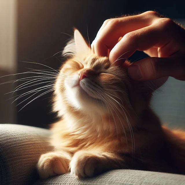 base of the ears, are often preferred by cats for petting.