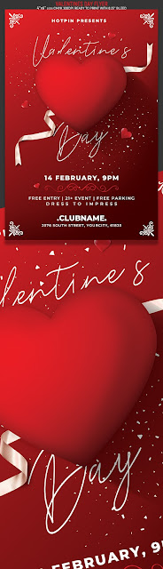  Valentines Day Flyer Template